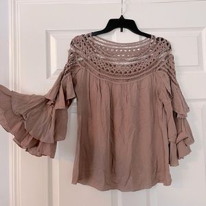 Blush pink ALTARD STATE blouse